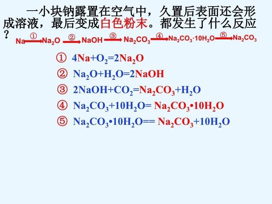 钠及其化合物第一课时_第5页