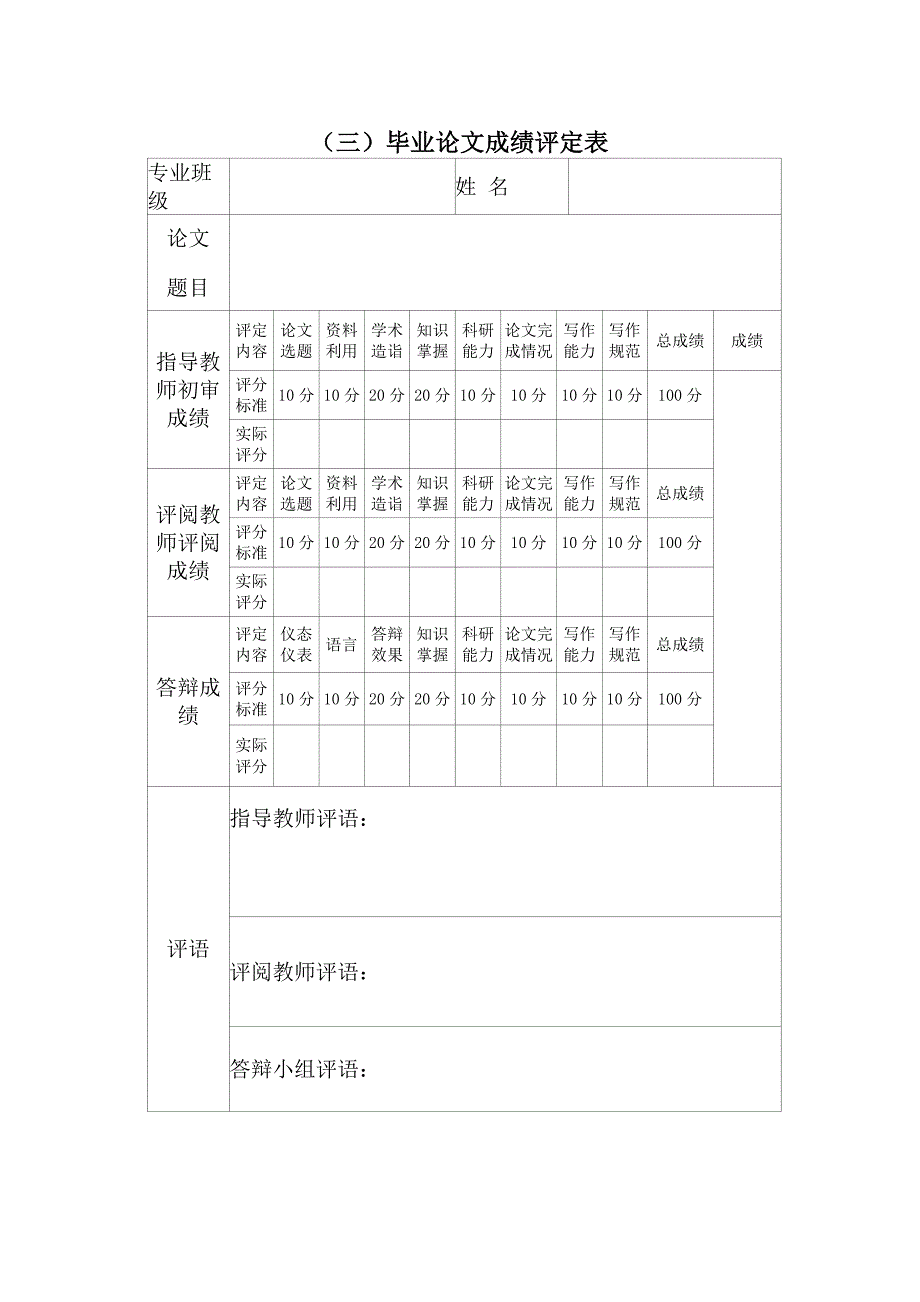 《论文封面格式》word版.doc_第3页