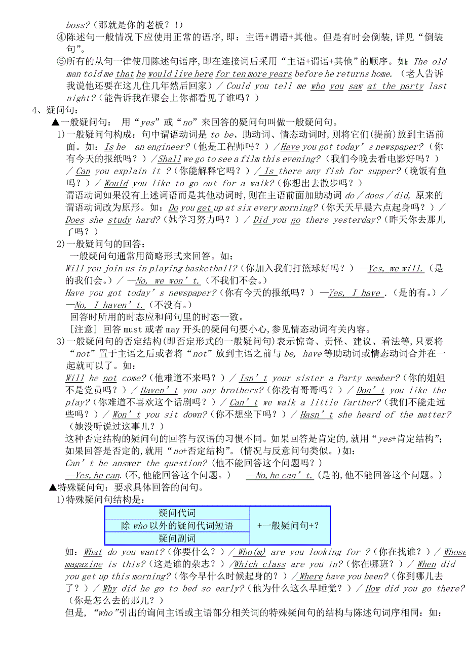 初中英语语法（四）_第3页