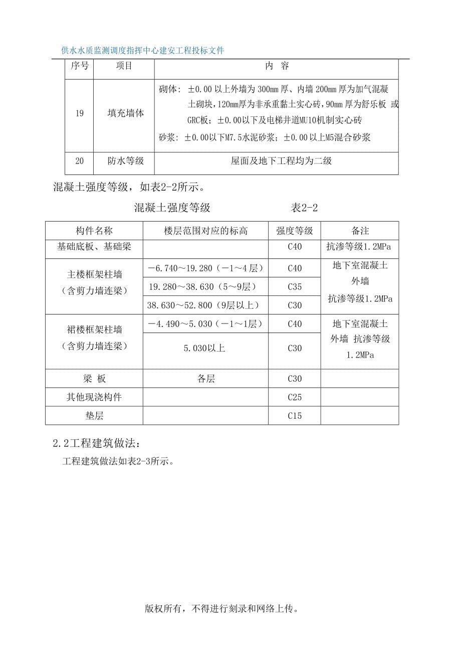 供水水质监测调度指挥中心建安工程施工组织设计.doc_第5页