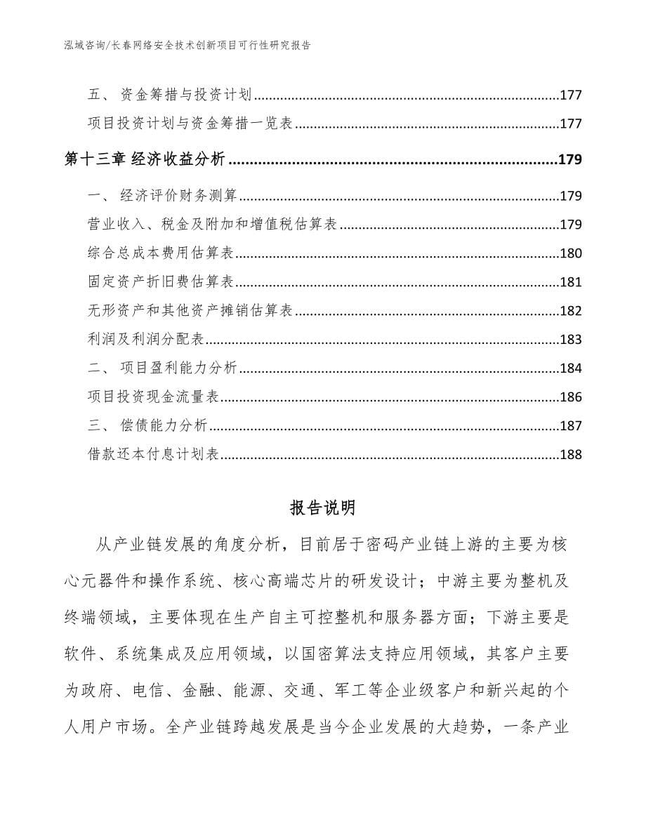 长春网络安全技术创新项目可行性研究报告（范文）_第5页