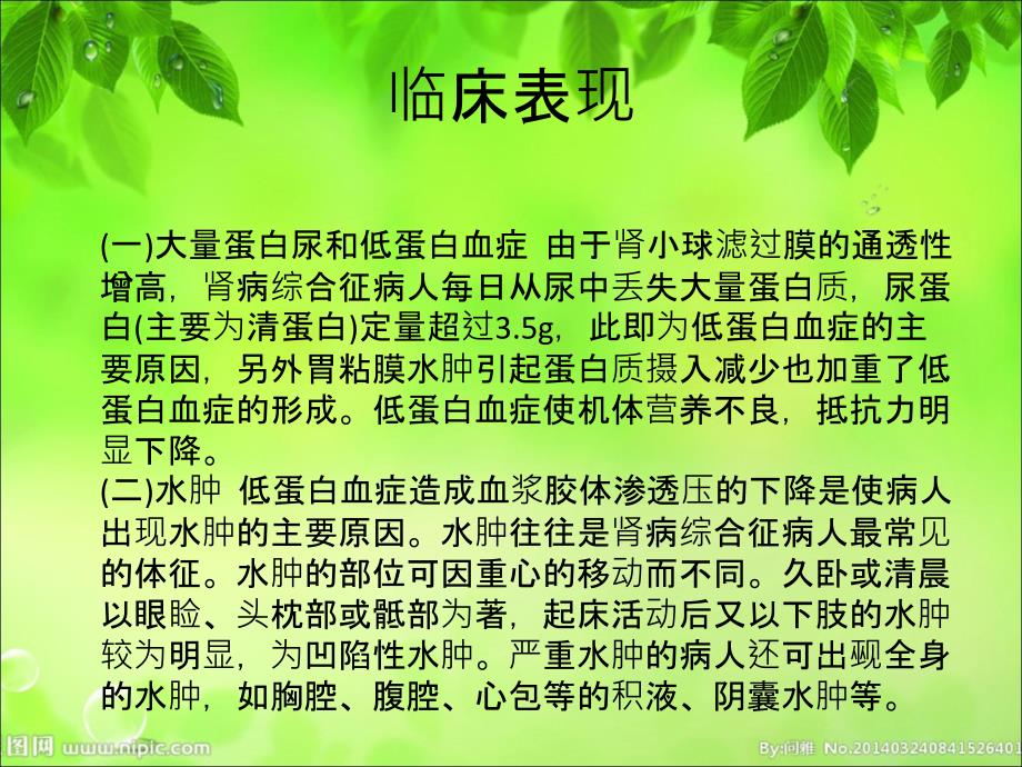 肾病综合征知识要点及护理措施_第4页