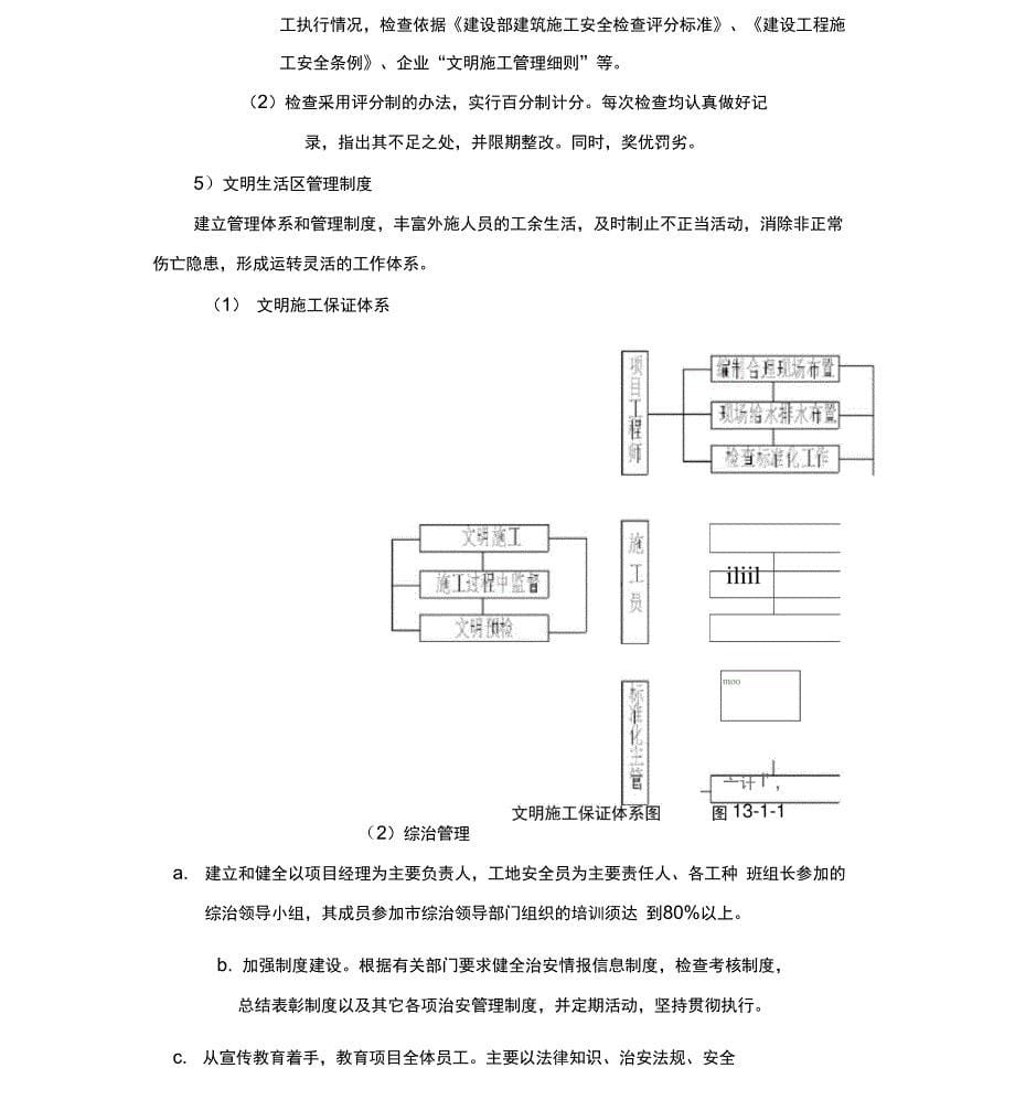 文明施工、消防保卫、环境保护与方案_第5页