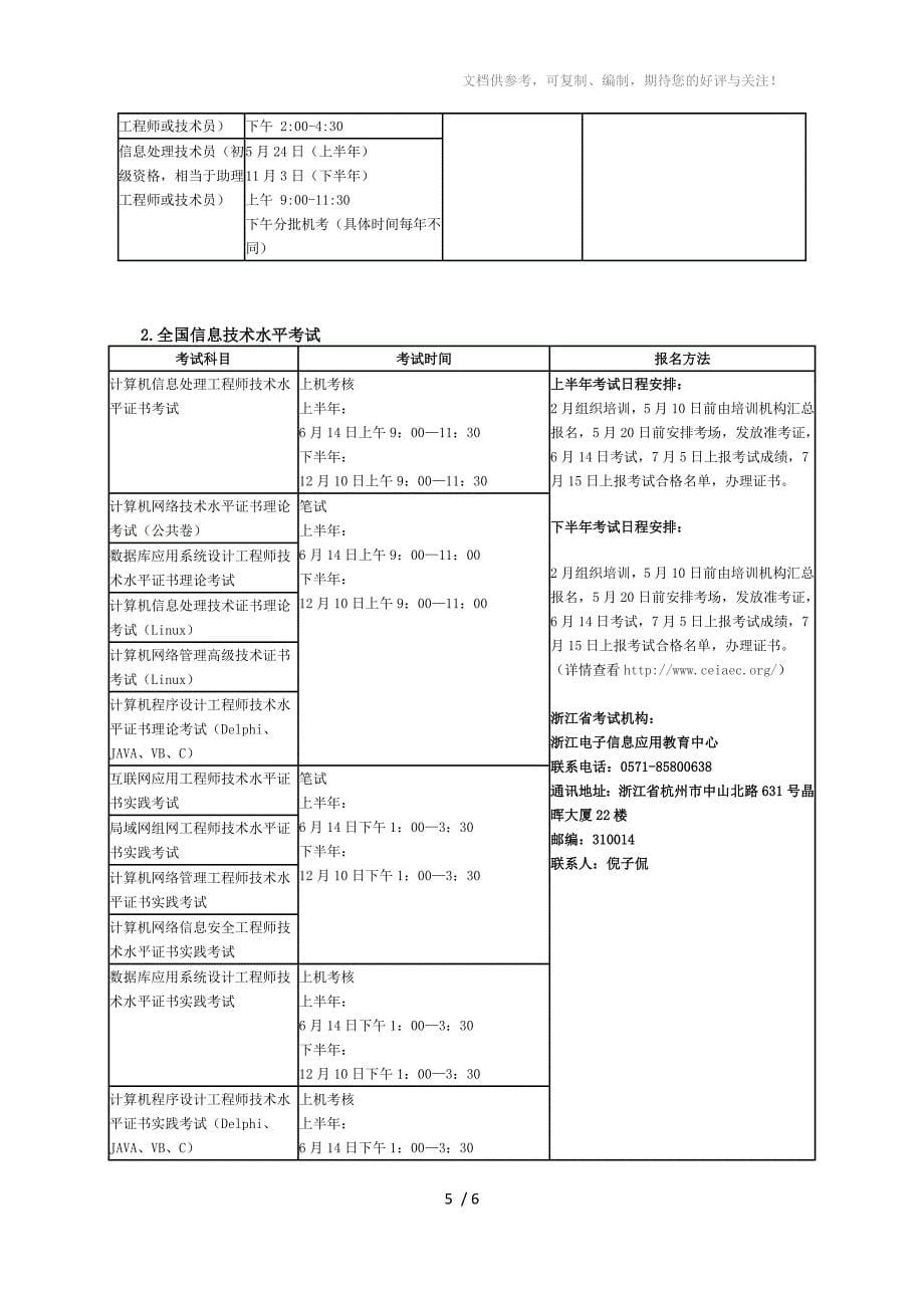 计算机专业相关认证证书_第5页