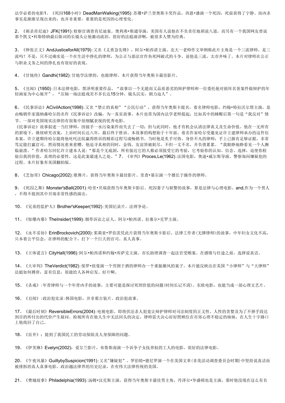 法学专业必看的电影_第1页