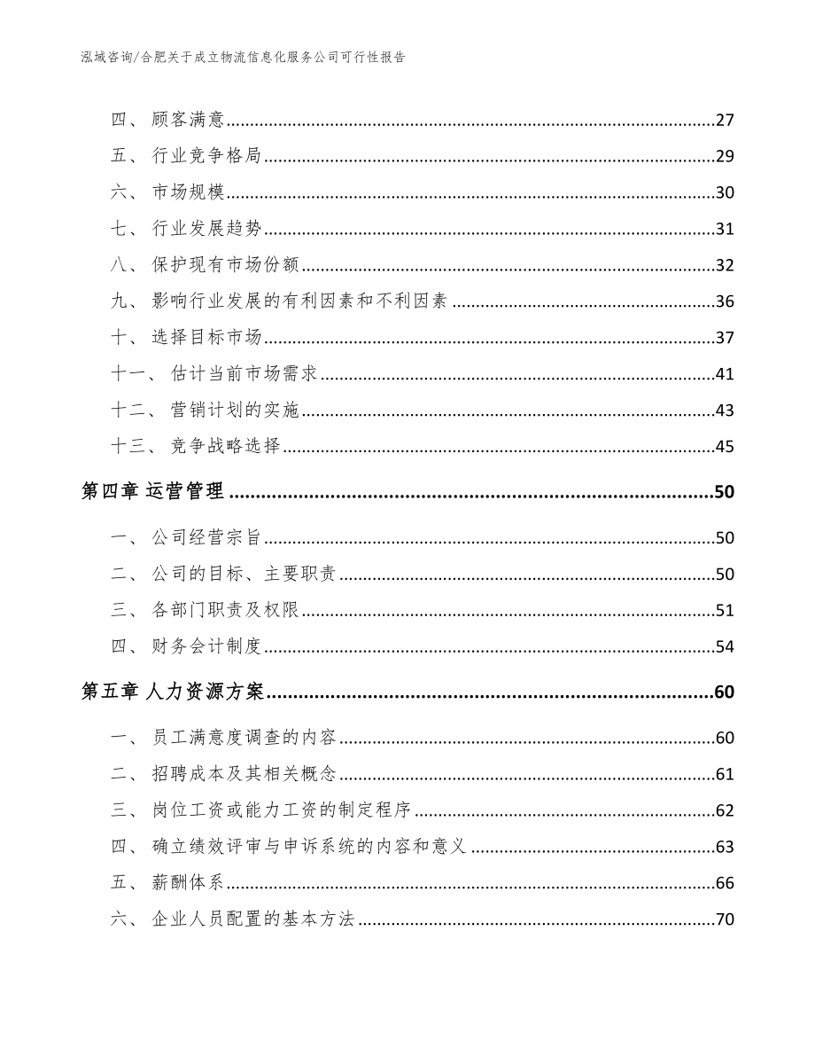 合肥关于成立物流信息化服务公司可行性报告（模板）_第3页