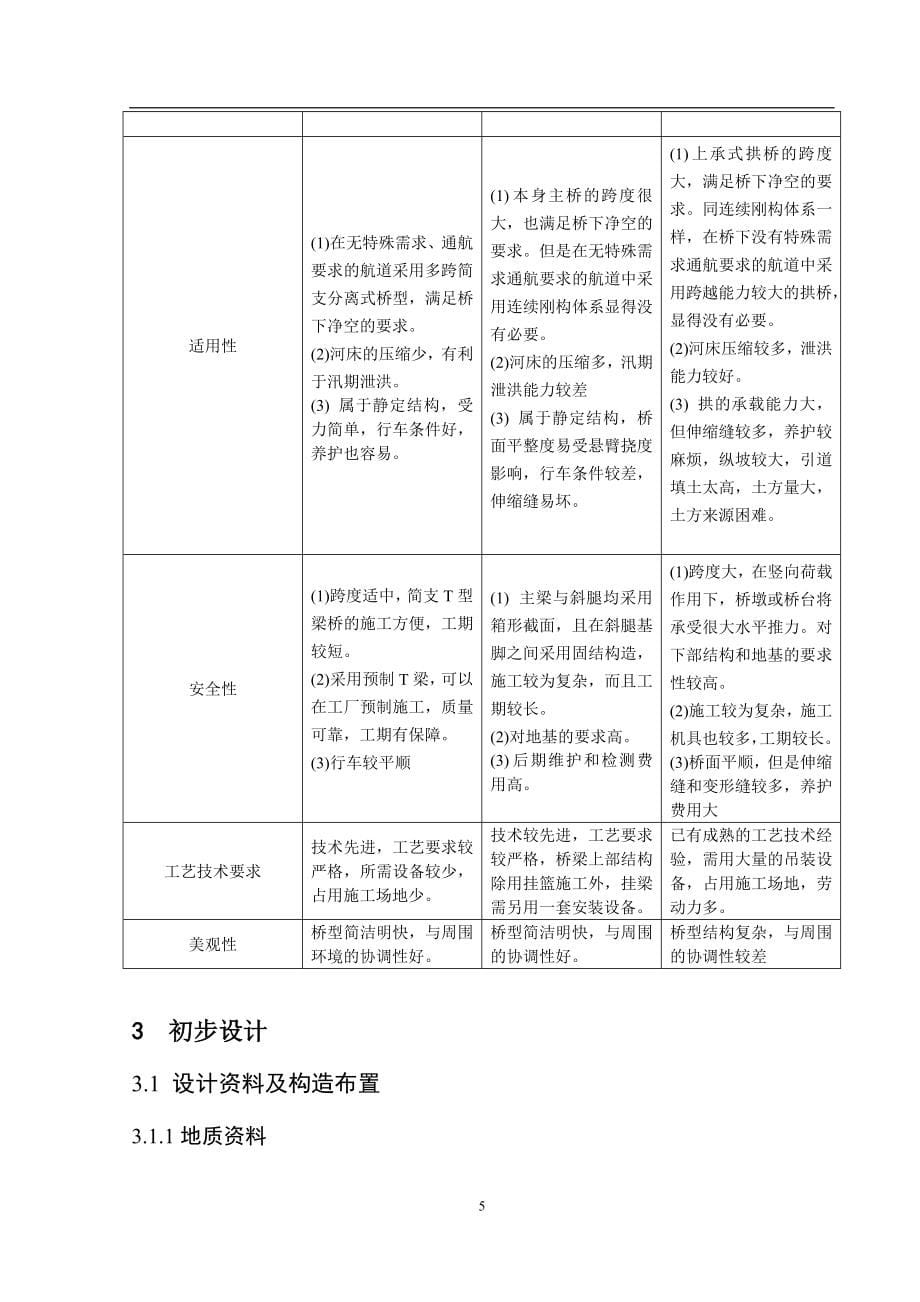 双向整体式装配预应力混凝土简支T型梁桥毕业设计_第5页