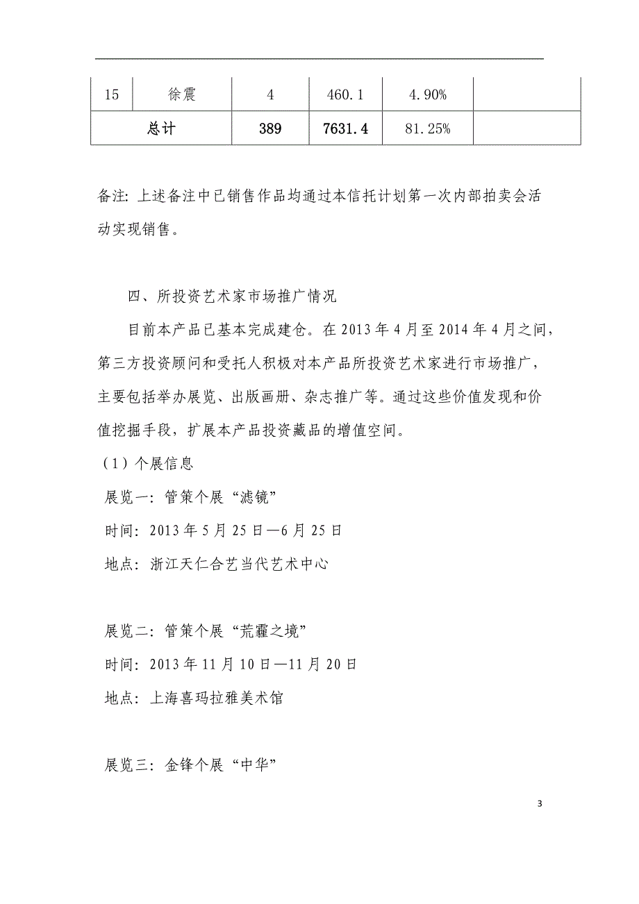 银行私人银行客户专享产品——“精赢”系列之中国架上油画艺术品投资产品”报告_第3页