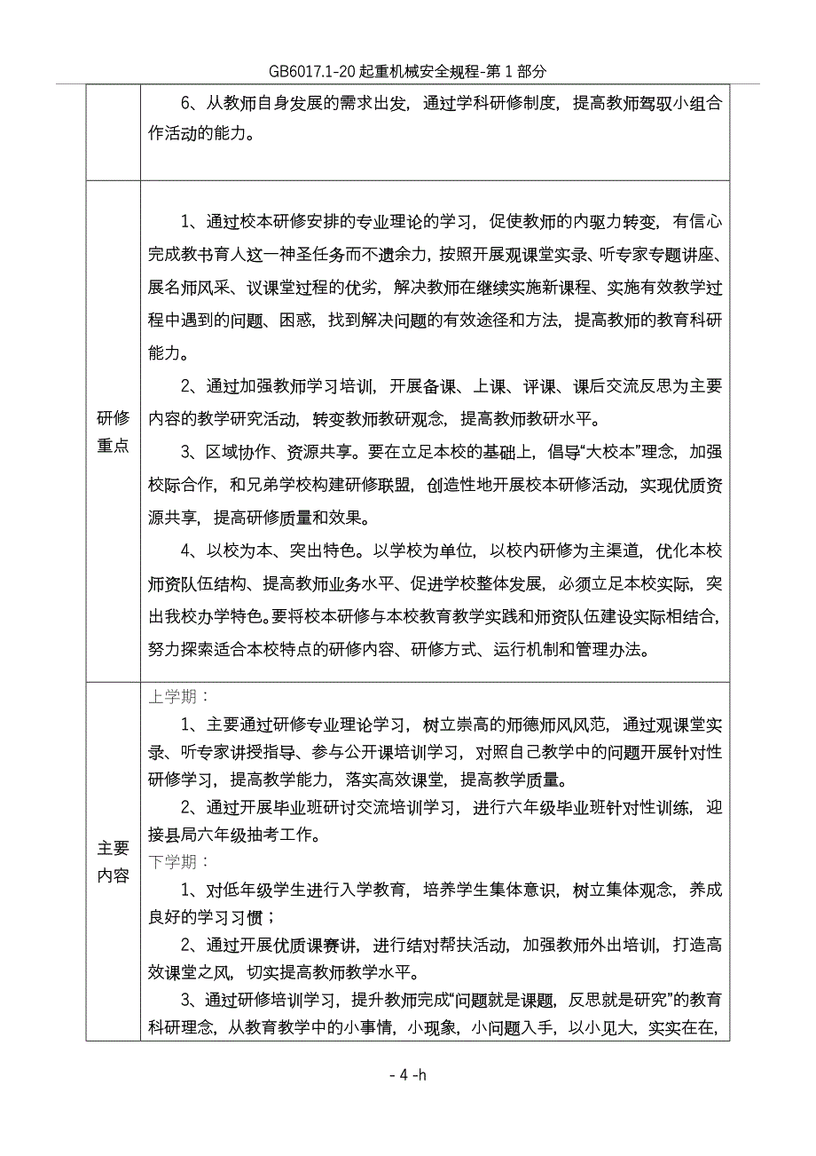 小学学校校本研修申报表_第4页