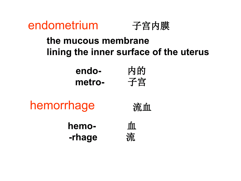 医学英语的特征及要求医学词汇的来源_第5页