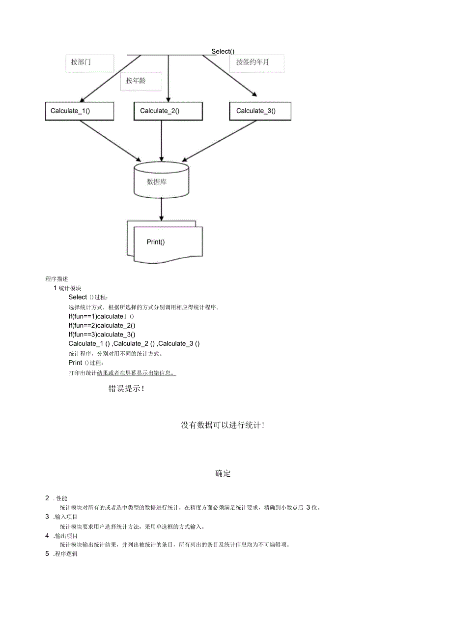 企业人事管理系统详细设计说明书_第4页