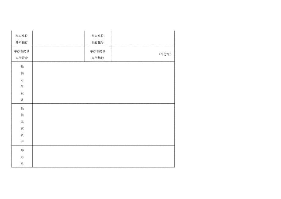 设立民办学校申请报告_第5页