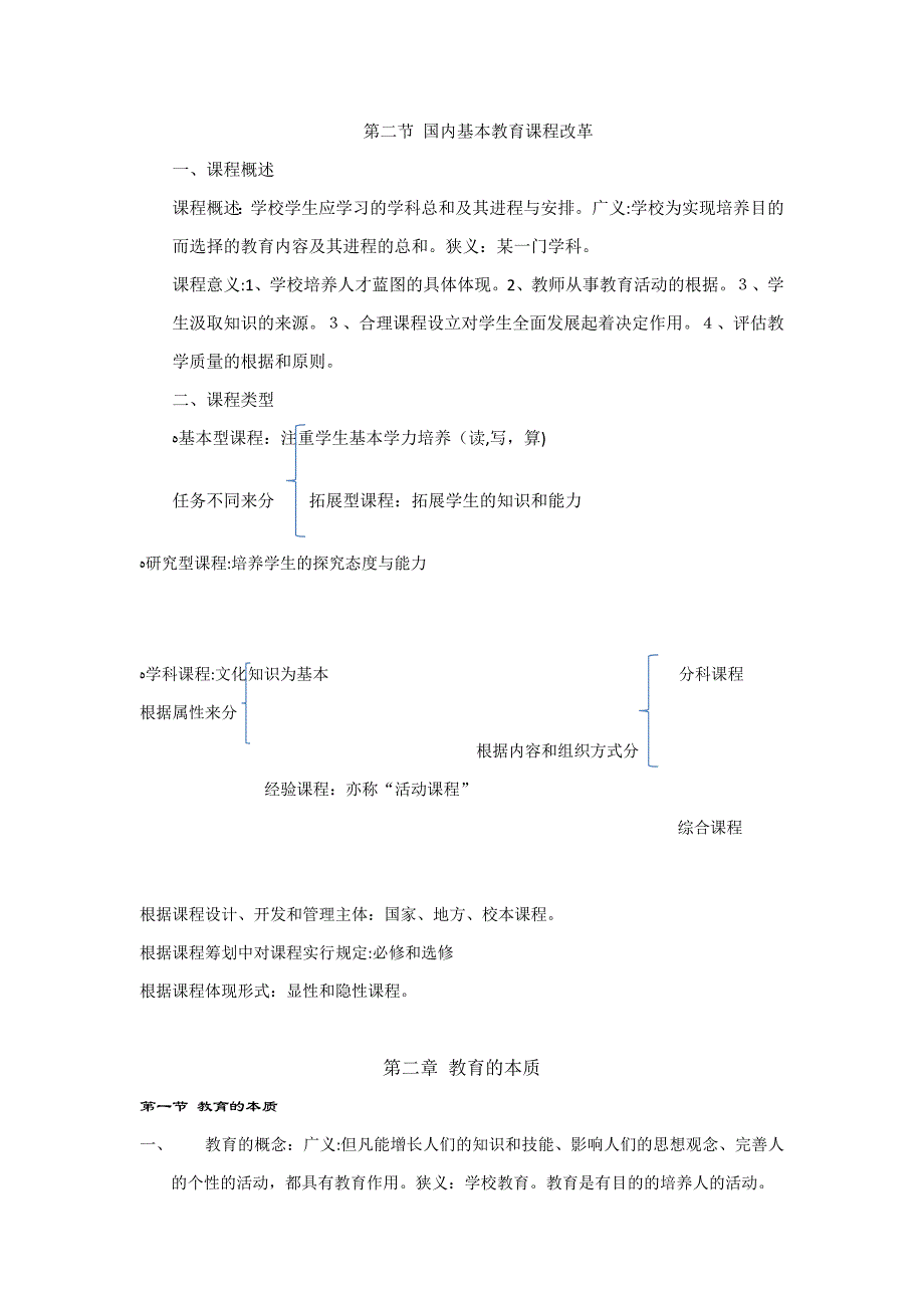 教育学与教学法基础知识重难点_第2页