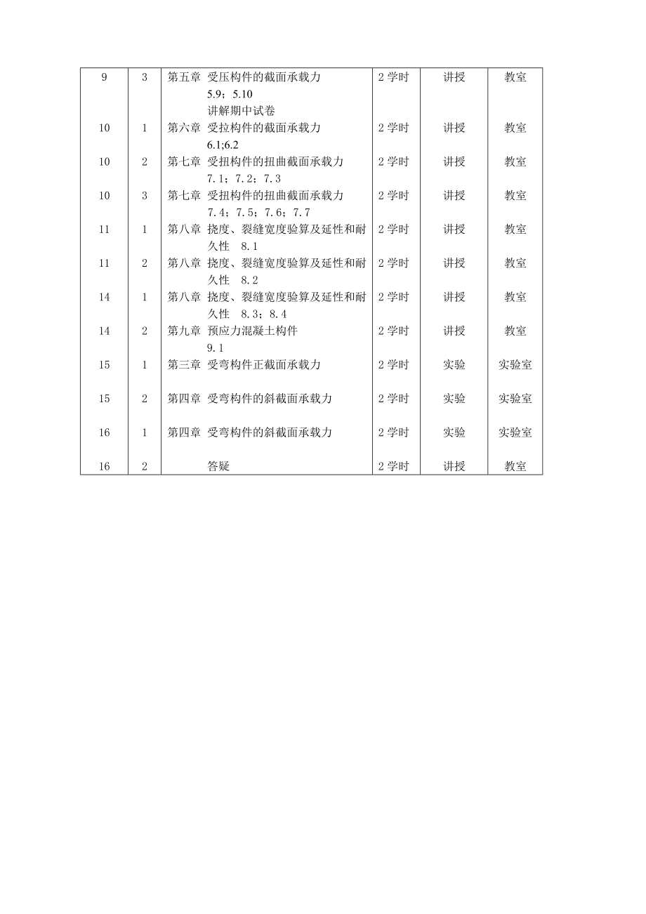 混凝土与砌体结构(一)教案_第4页