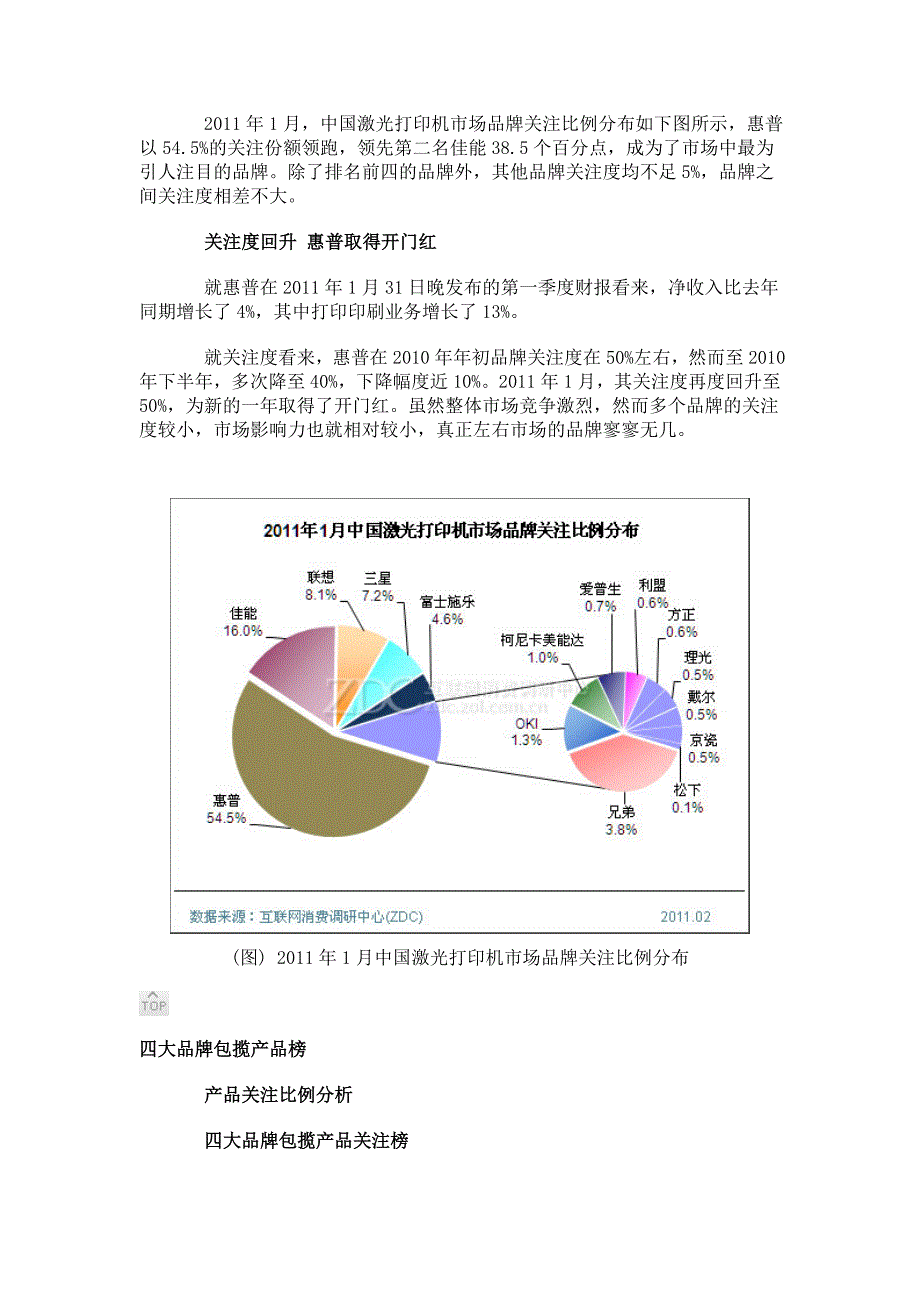 XXXX年1月中国激光打印机市场分析报告_第2页