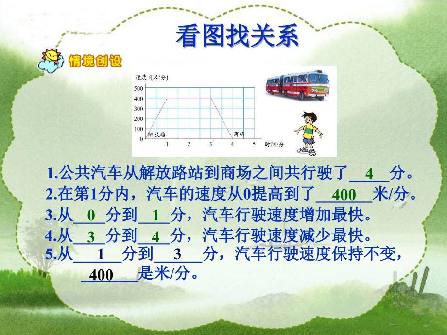 北师大版数学六年级上册《看图找关系》课件 (2)_第3页