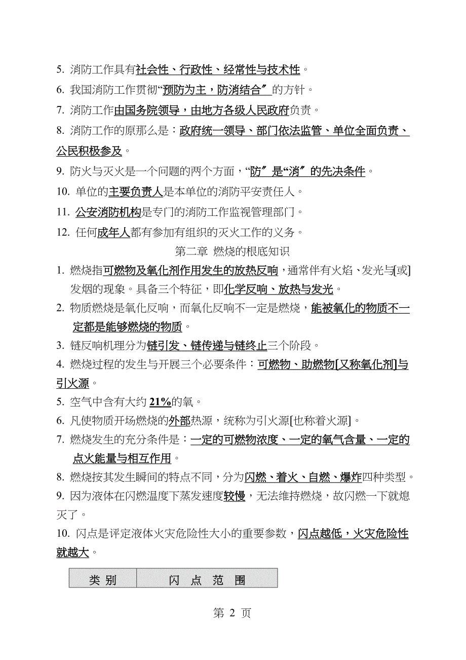 2018年初级消防员理论考试要点_第2页