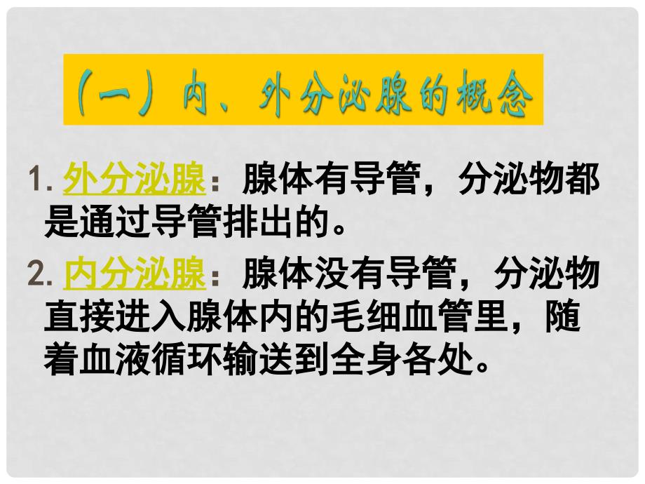 湖北省武汉市为明实验学校七年级生物下册 第六章《第四节 激素调节》课件 人教新课标版_第3页