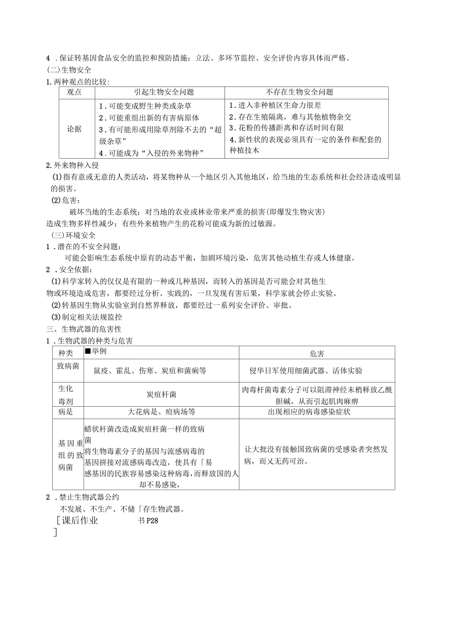 高二生物(选修)学案基因工程的应用_第2页