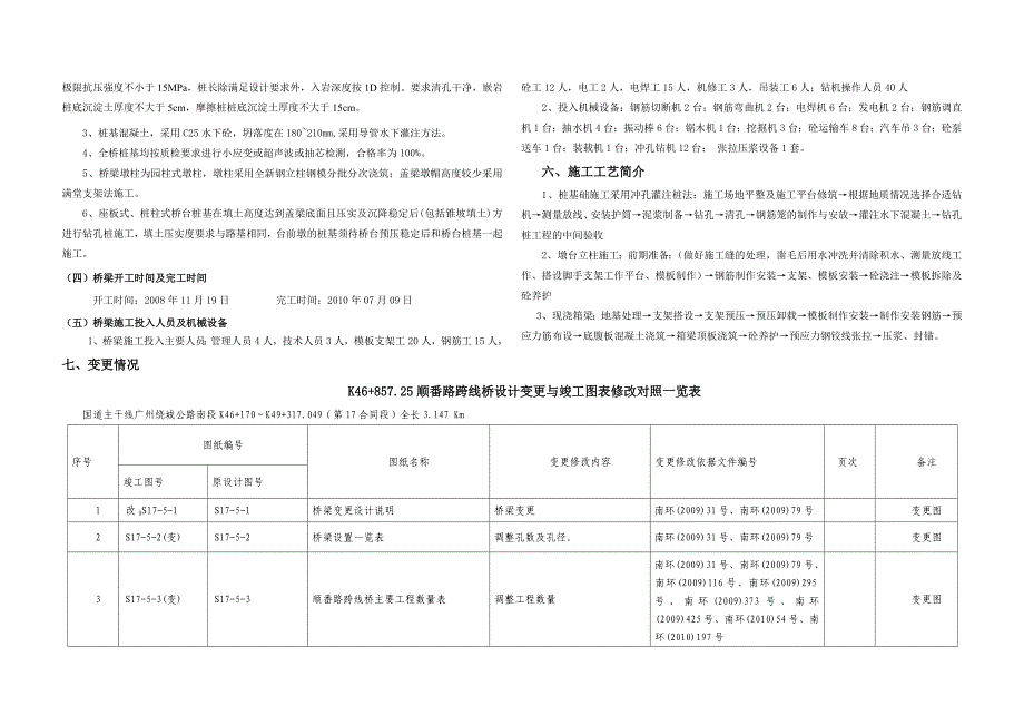 桥梁竣工图说明样本_第3页