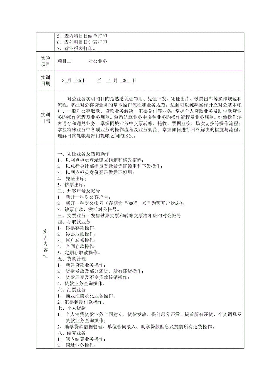 银行业务实训报告_第4页