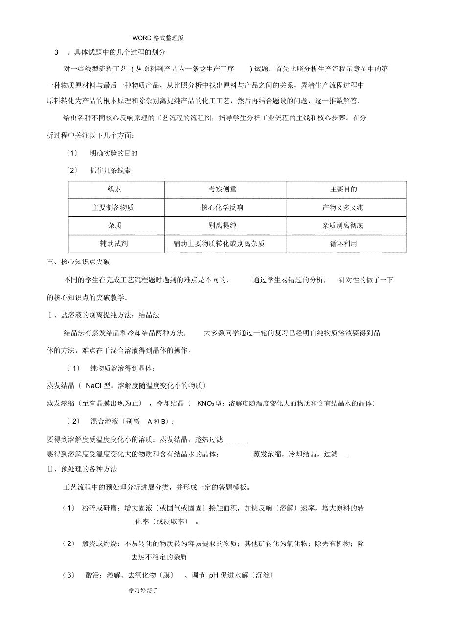 2018年新课标高考化学工业流程题专题_第2页