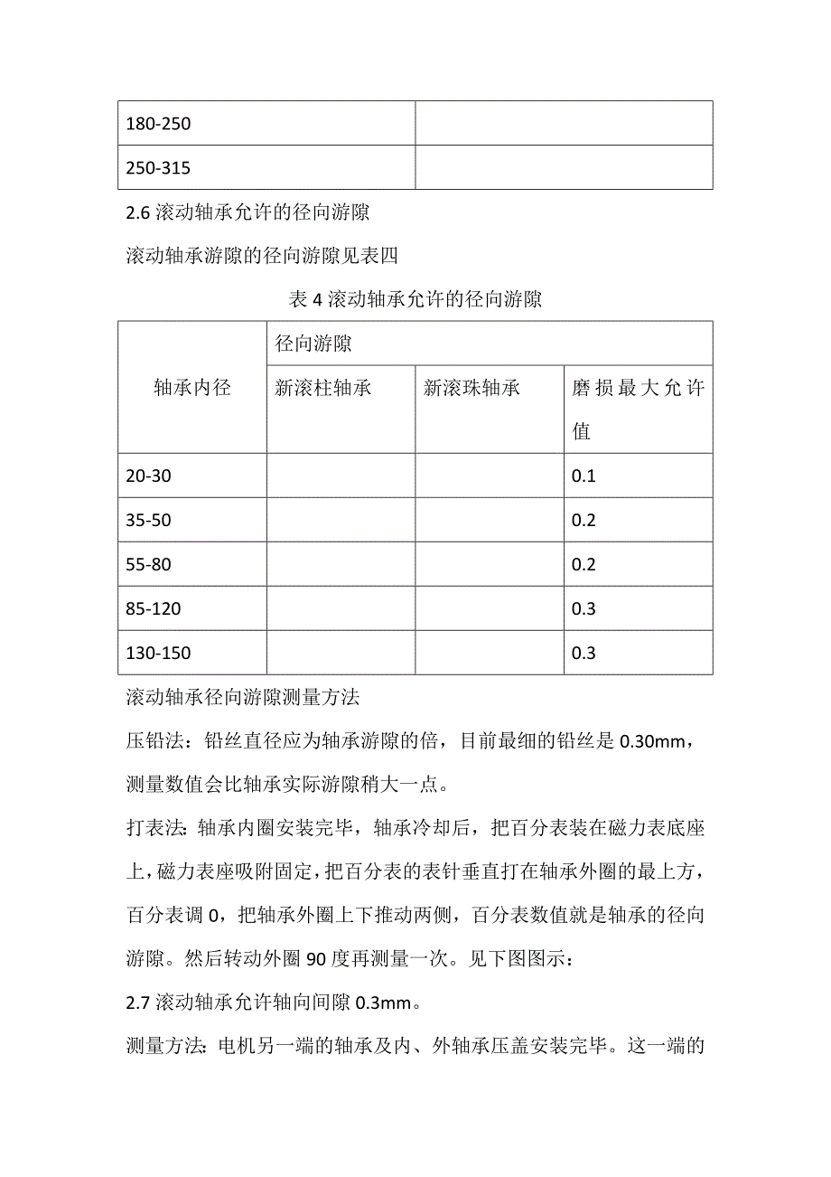 电动机更换滚动轴承及找正作业指导书_第4页