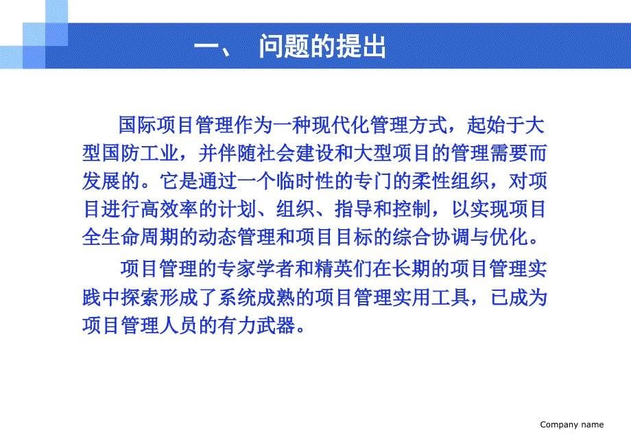 国际项目管理应用难点解析名师制作优质教学资料_第5页