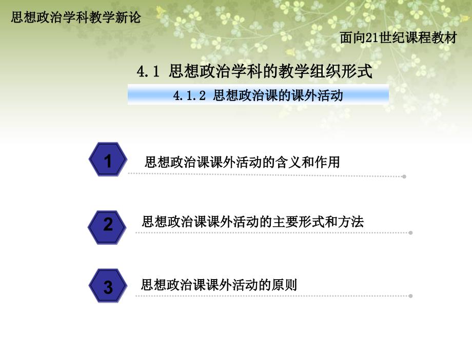 思想政治学科教学新论(第二版)第四章思想政治学科教法论精选课件_第4页