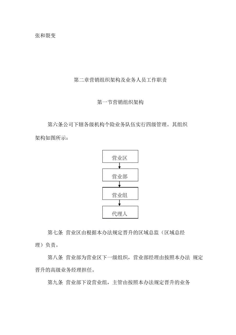 太平人寿保险有限公司个人寿险业务人员管理办法B类_第5页