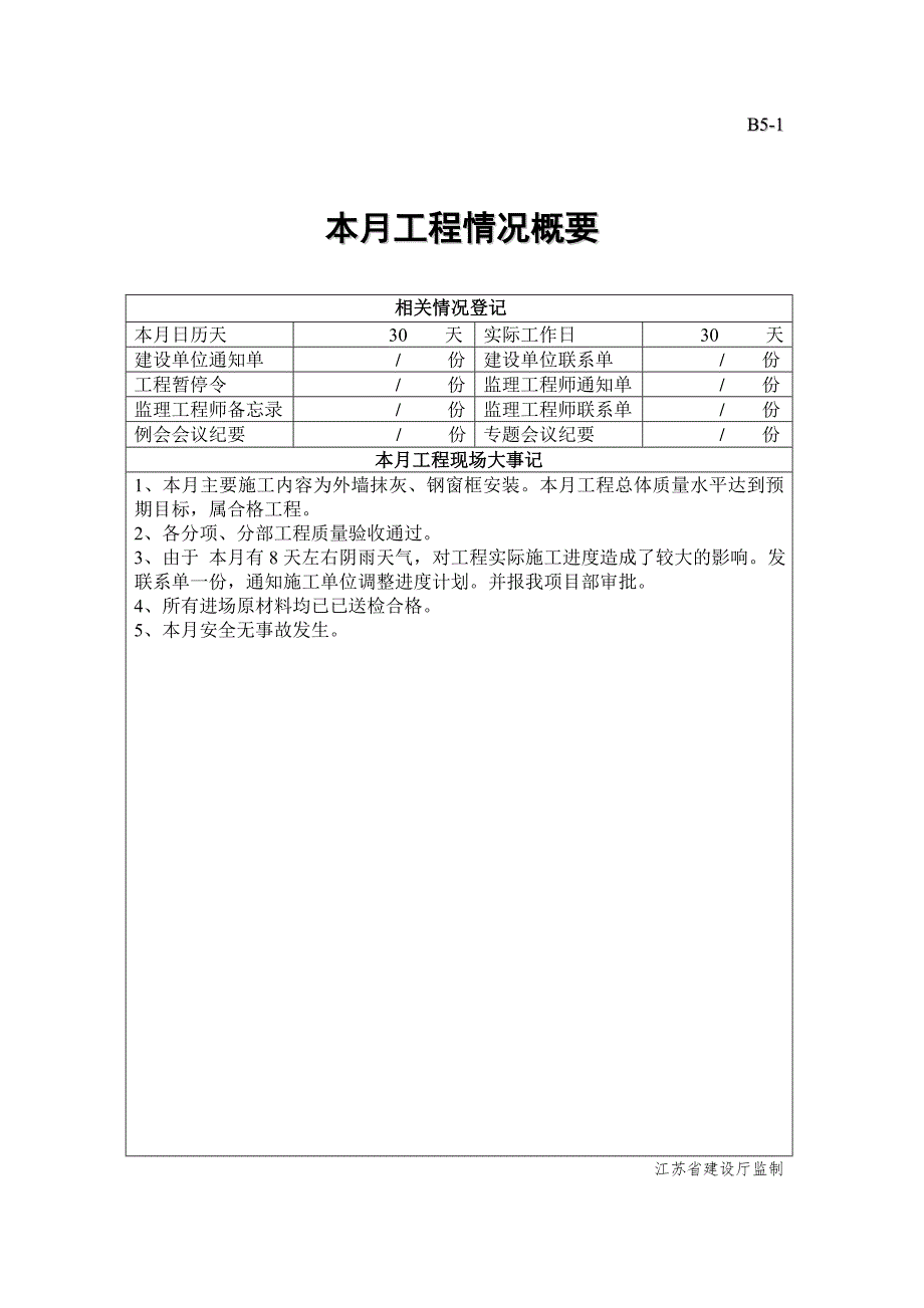 村综合服务中心监理月报_第2页