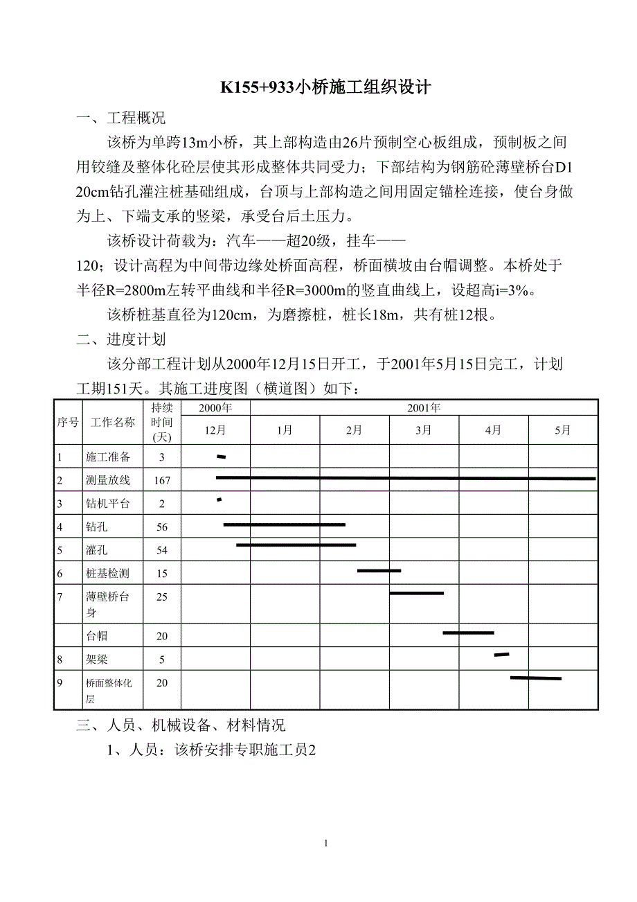 小桥施工组织设计方案（天选打工人）.docx_第2页