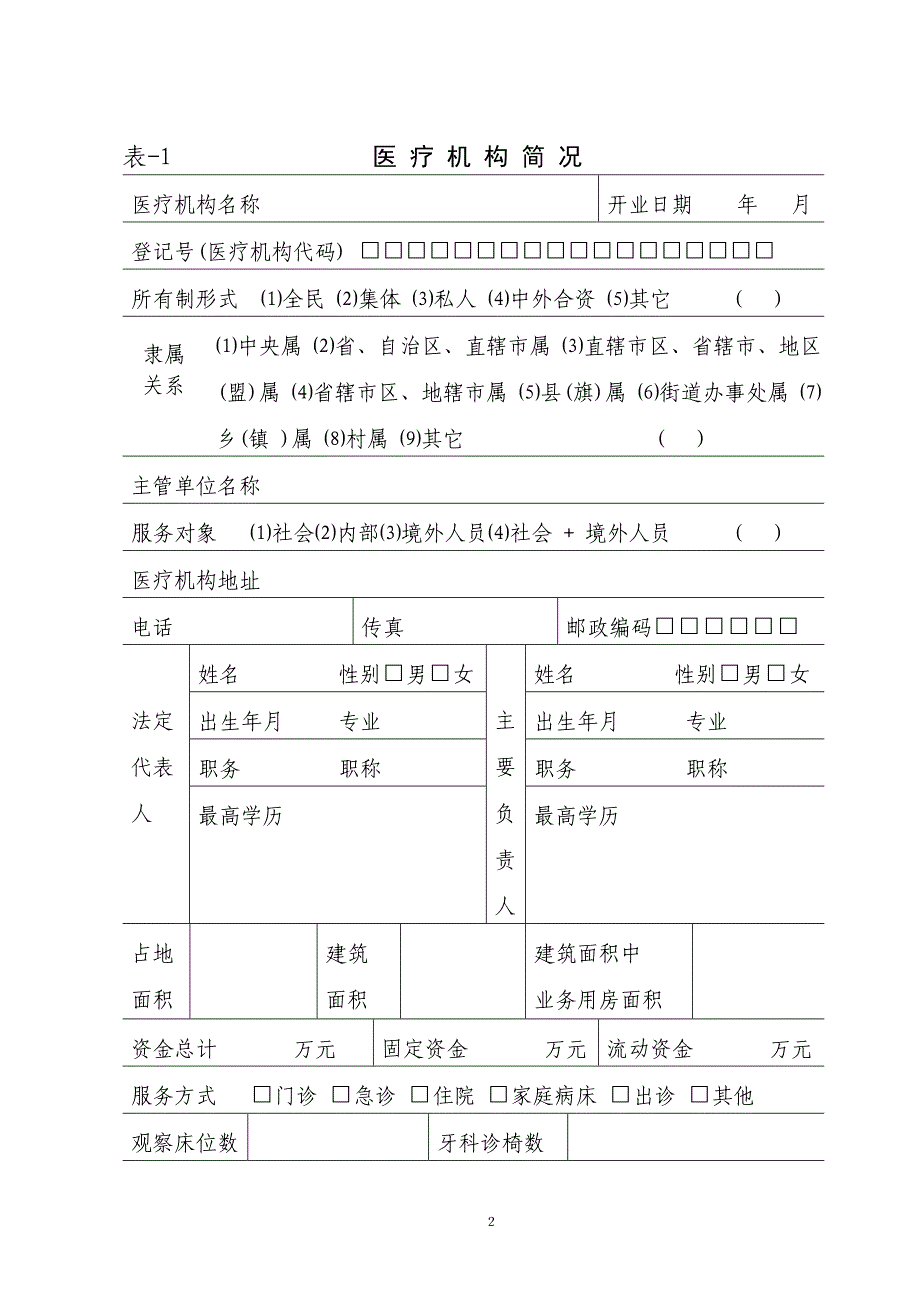 医疗机构校验申请书门诊部以下_第3页