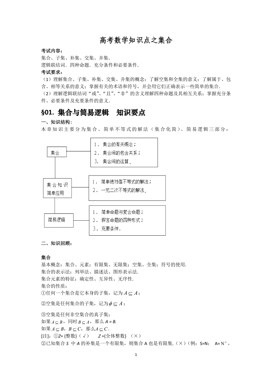 高考数学知识点之集合.doc_第1页