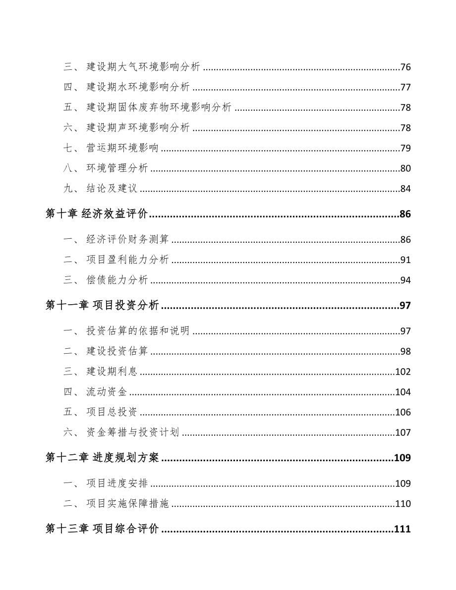 唐山关于成立车用微电机公司可行性报告(DOC 82页)_第5页