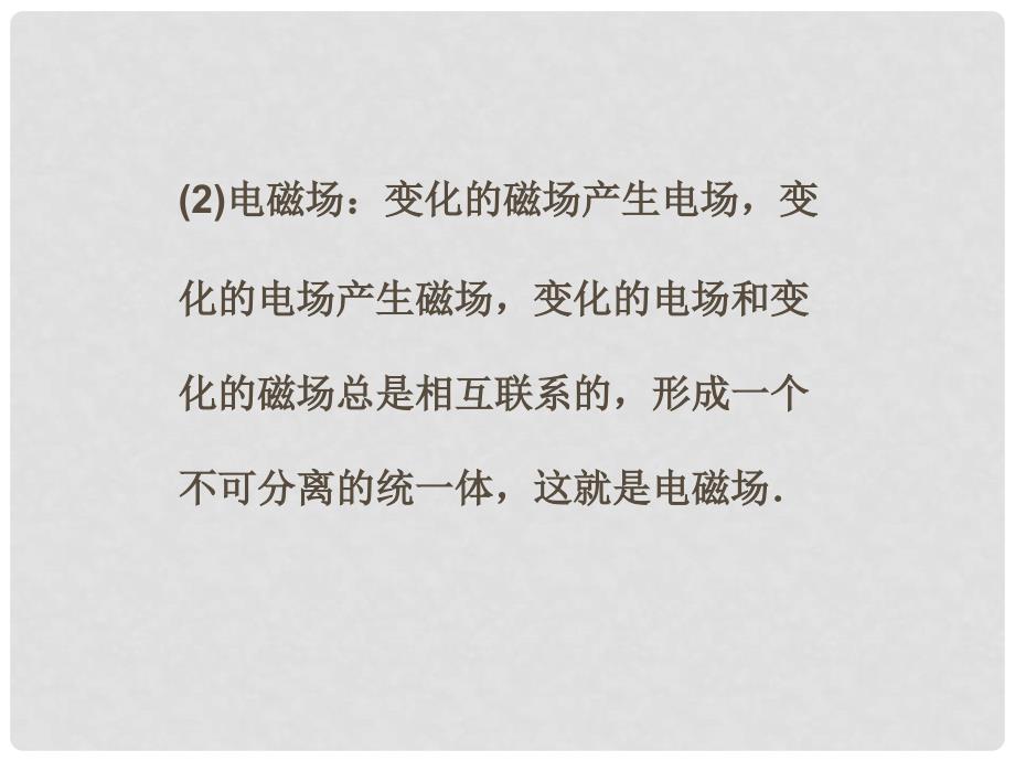 高考物理总复习 第三章 电磁波　相对论简介课件 新人教版选修34_第3页