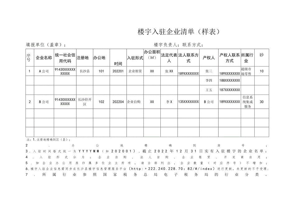 长沙县商务楼宇认定申报材料_第5页