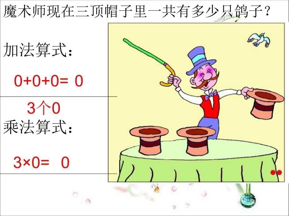 二年级上数学课件1和0的乘法计算人教新课标_第5页