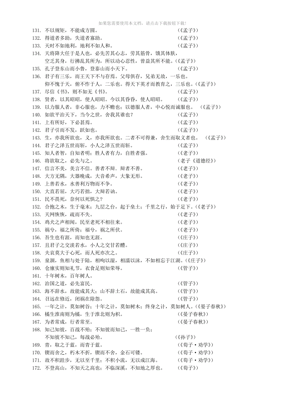 精选名句420条(江苏高考必背)_第4页