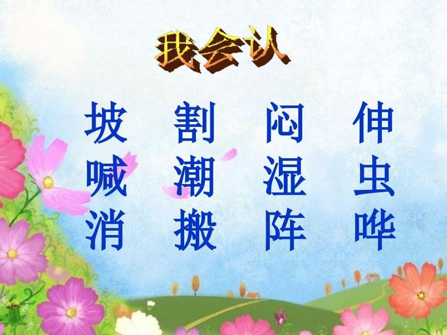 字词句学习（要下雨了）_第5页