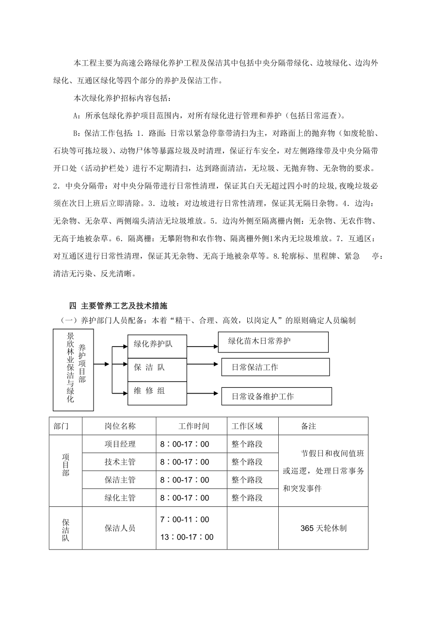 高速公路绿化养护方案完整版_第3页