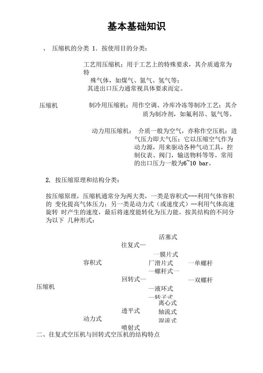 空压机基础知识常识_第1页