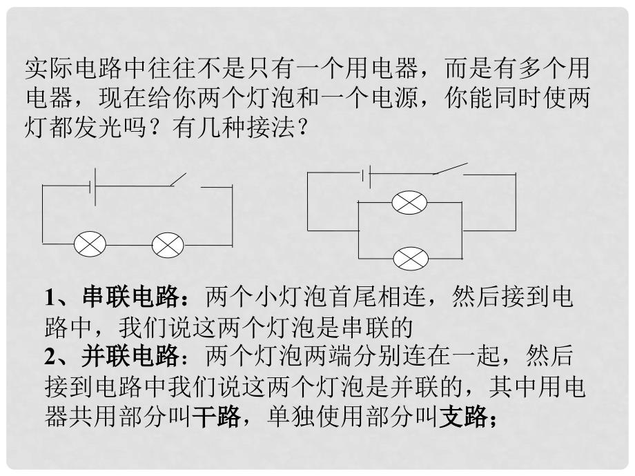 九年级物理全册 第十五章 电流和电路 第3节 串联和并联课件2 （新版）新人教版_第4页