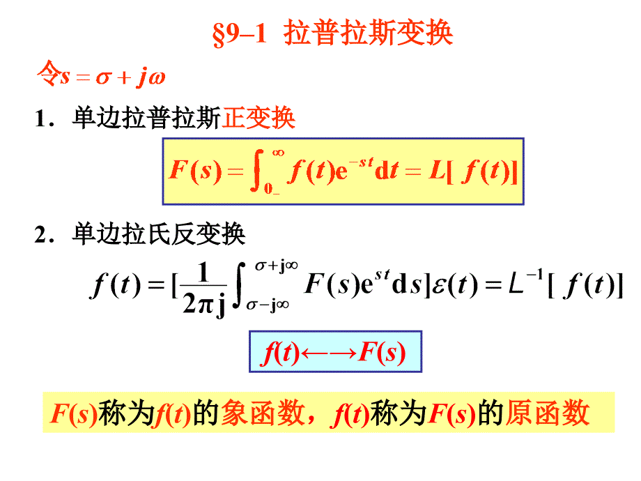 电路课件：第九章 线性动态电路的复频域分析_第2页