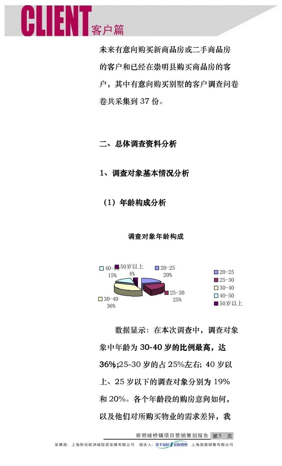 [房地产]崇明城桥镇项目营销策划报告(下册)_第5页