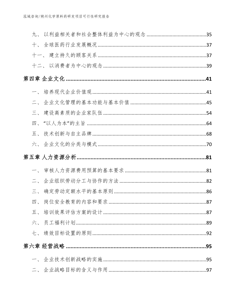 朔州化学原料药研发项目可行性研究报告参考范文_第2页