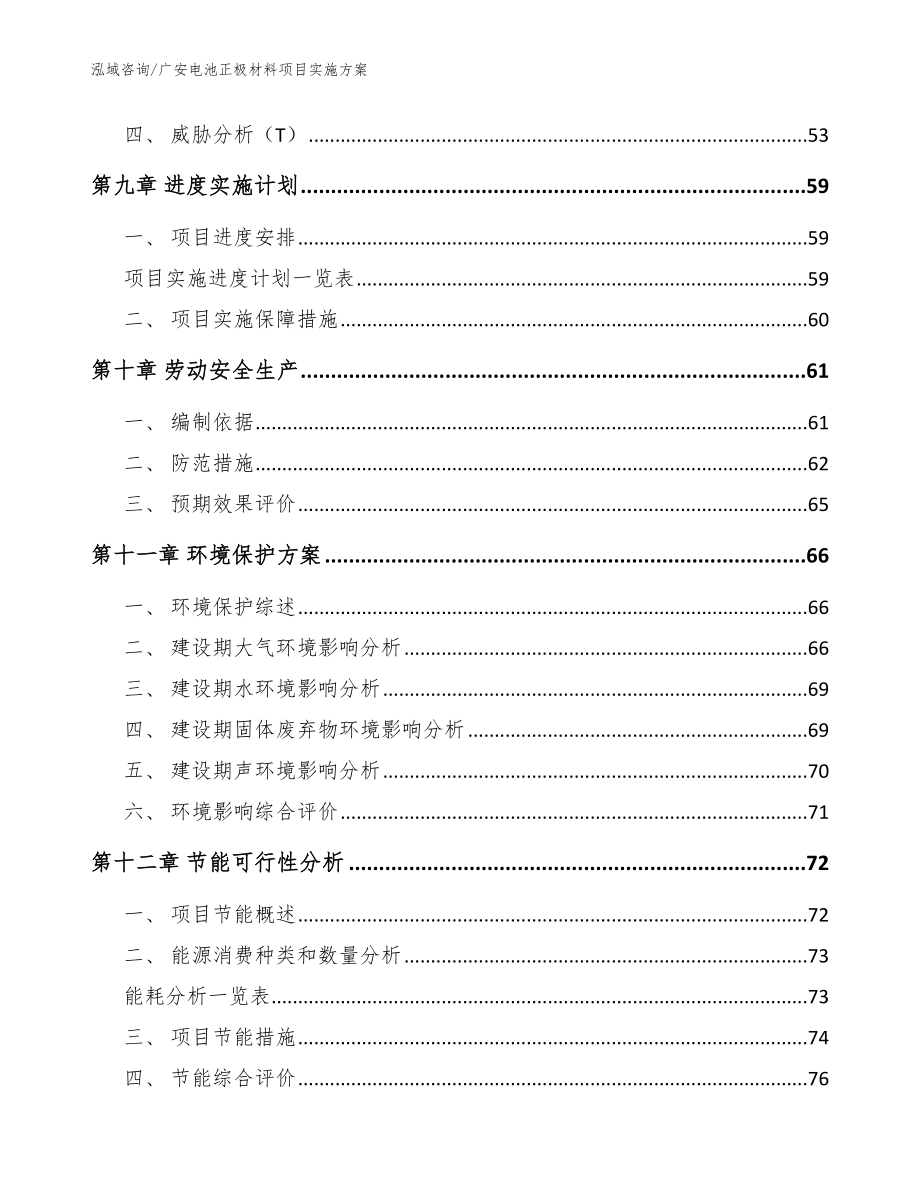 广安电池正极材料项目实施方案_范文参考_第3页