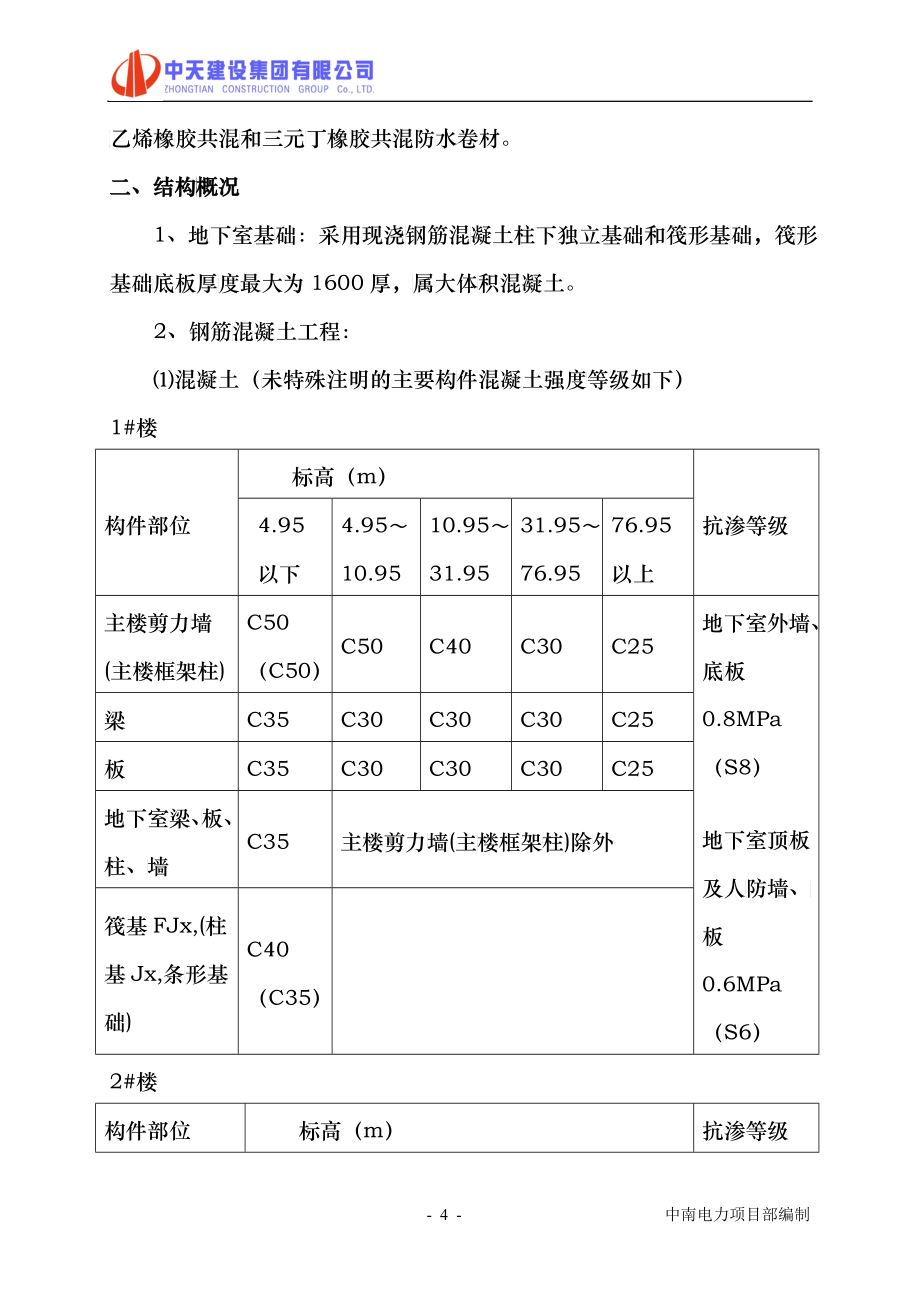 施工组织设计(土建部分)_第4页