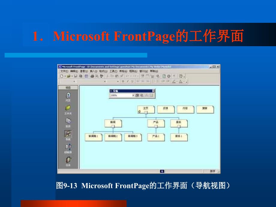 网页制作软件FrontPage的使用_第3页