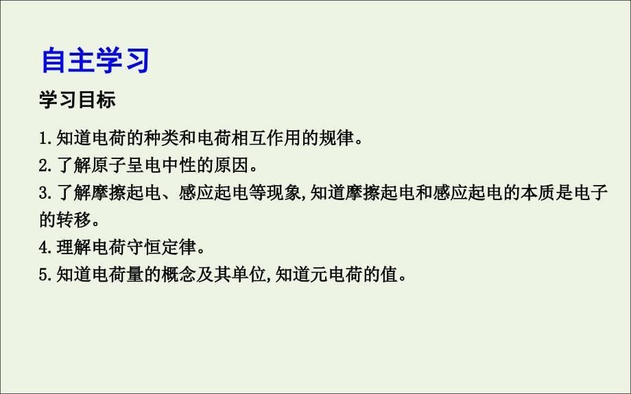 20222023高中物理第一章静电场第1节电子的发现课件新人教版选修_第5页